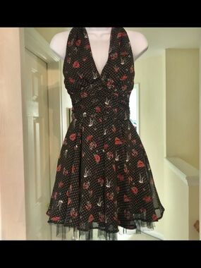 HELL BUNNY- Pin Up Dress, Vintage Style